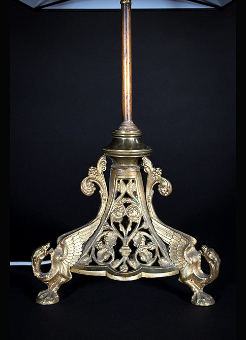 Лампа "Empire", бронза, Франция
