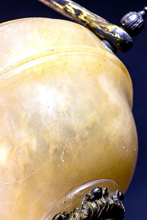 Люстра "Андри", оникс, бронза, Франция, первая половина XX века