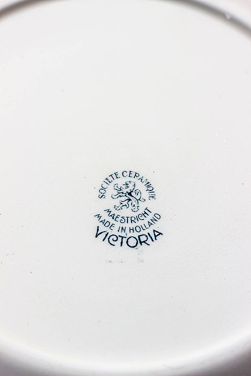 Сервиз "Victoria", керамика Maastricht, Нидерланды, середина XX века