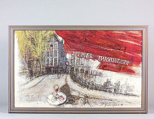 Картина "Амстердам", автор Жанна Яковлева