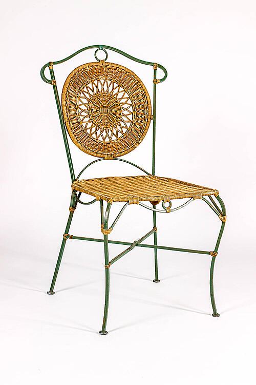 Набор плетеной мебели "Турень", металл, ротанг, Франция, вторая половина XX века