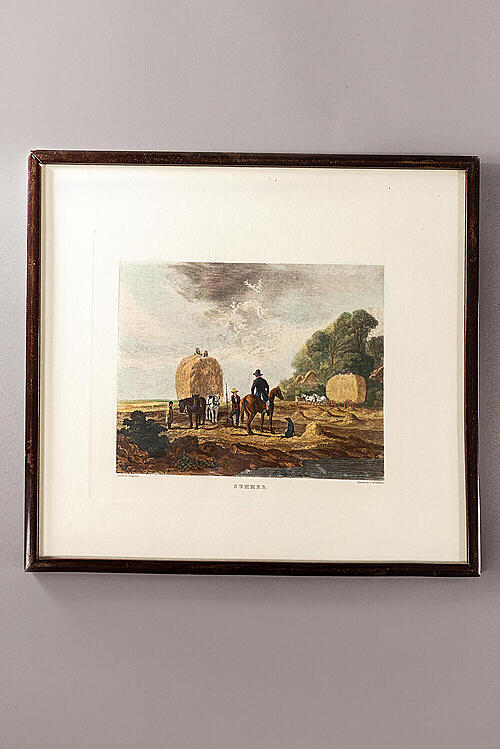 Набор литографий "Времена года", по работам Джона Дирмана, гравер Д. Вольстехольм, Англия, конец XIX