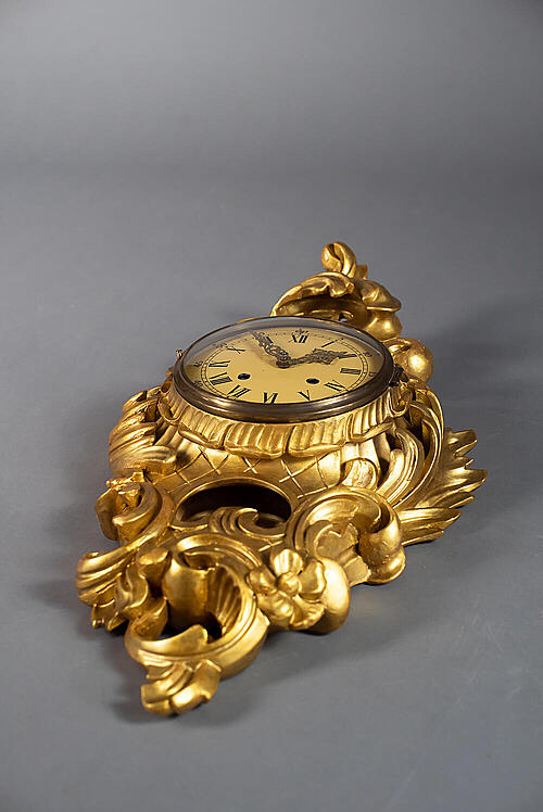 Часы настенные "Волна", рококо, Швеция, середина XX века
