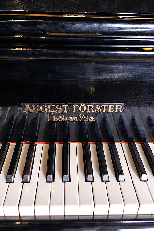 Кабинетный рояль "August Forster", Германия, 1900-1920 гг.