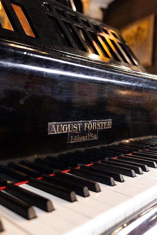 Кабинетный рояль "August Forster", Германия, 1900-1920 гг.