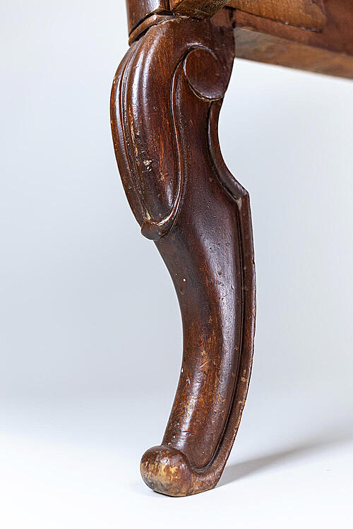 Кресло "Марк", орех, резьба по дереву, вторая половина XIX века, Франция