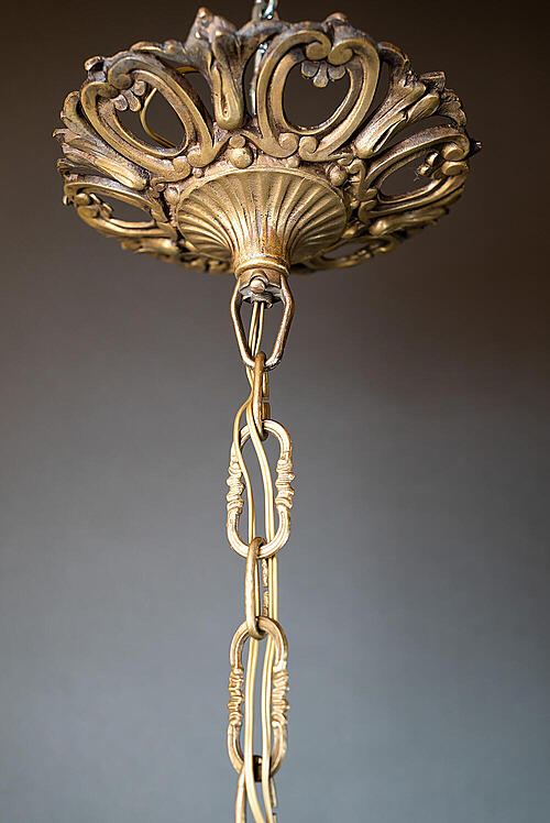 Люстра "Эмильен", Людовика XVI, хрусталь,золоченая бронза,Франция,вторая половина XIX вв