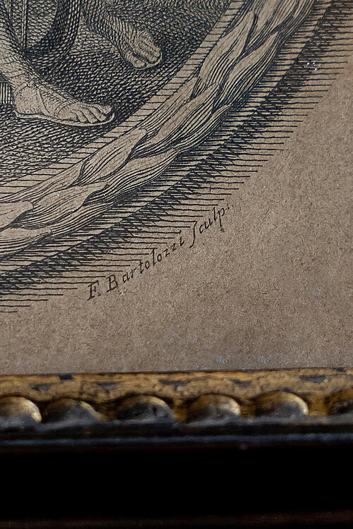 Гравюры парные "История музыки", гравер Франческо Бартолоцци, Англия, вторая половина XVIII в.