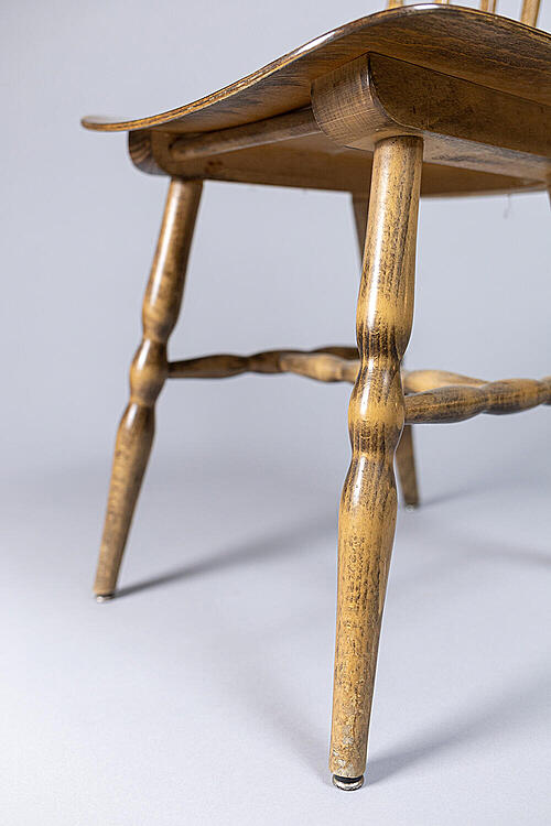 Комплект стульев "Cafe", фирма Baumann, дерево, Франция,  1950-1970 гг.