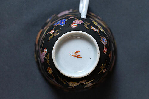 Сервиз десертный "Цин", фарфор, эмаль, Китай, конец XIX века