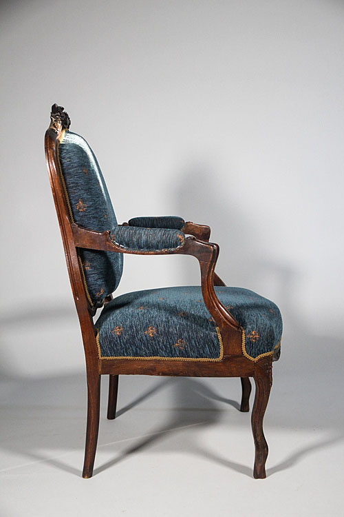 Кресло "А-ля Рен", резное, Франция, начало XX века