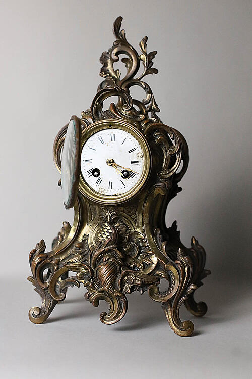 Часы "Михель", рококо, бронза, Франция, вторая половина XIX века