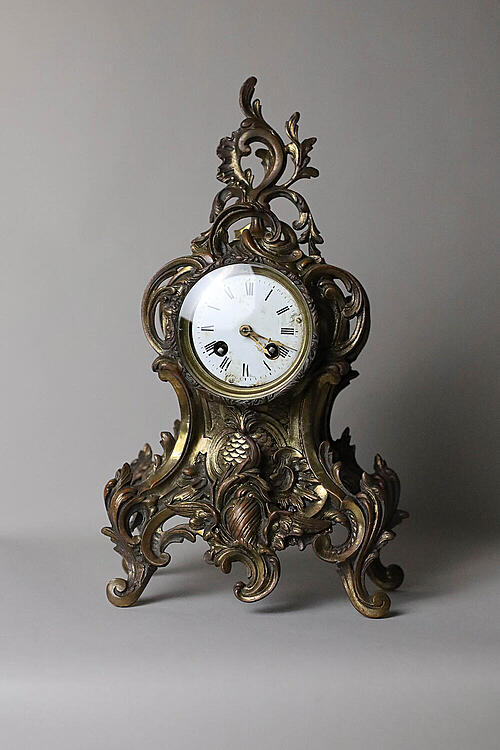 Часы "Михель", рококо, бронза, Франция, вторая половина XIX века