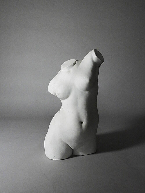 Торс "Венера", гипс, Франция, середина XX века