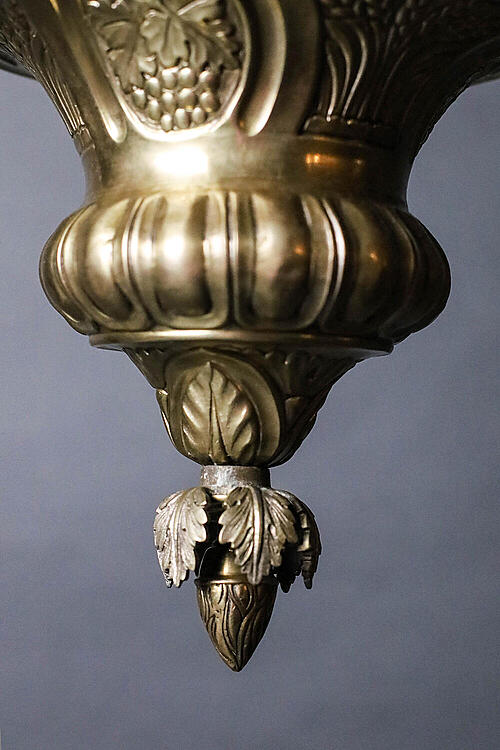 Светильник (лампада), "Паскаль", латунь, Франция, рубеж XVIII-XIX вв.