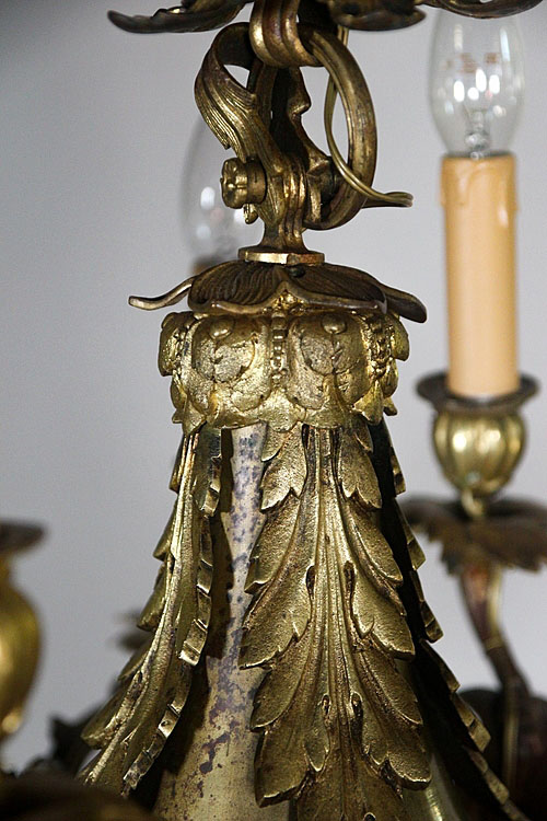 Люстра "Шинуа", бронза, Франция, конец XIX века