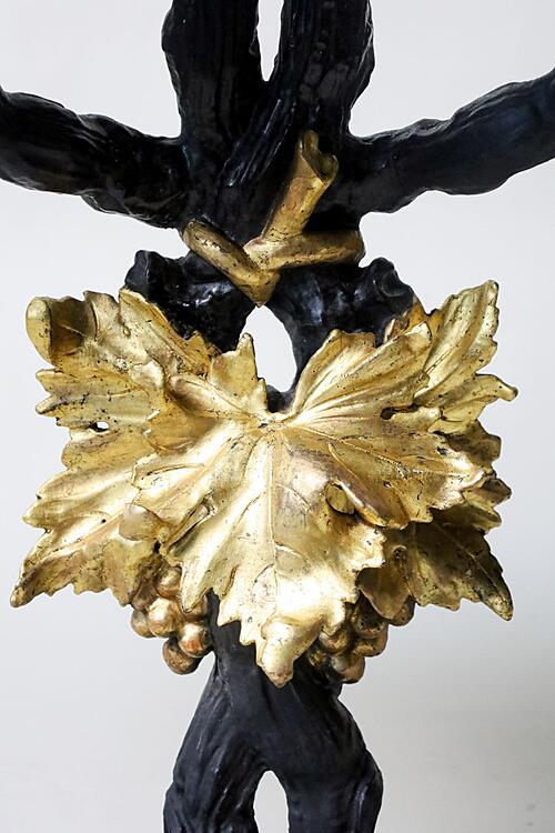 Консоль старинная "Диана", дерево, сусальное золото, 18 век, Италия