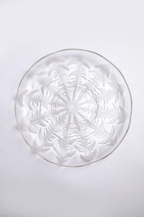 Блюдо "Dandelion", хрусталь, Lalique, Франция, начало XX в. 