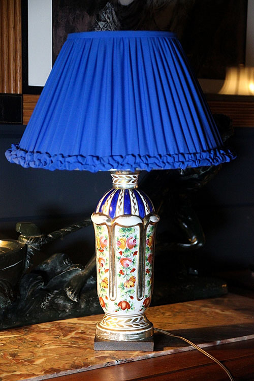 Лампа "Vieux Paris", фарфор, Франция, рубеж XIX-XX вв