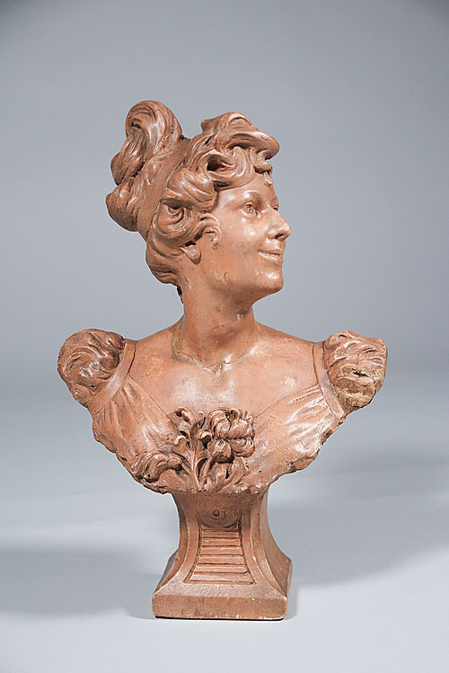 Скульптурная композиция "Шарм", гипс, Франция, 1903 год