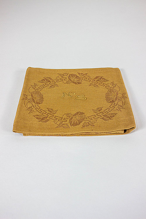 Набор столовых салфеток "Меандр", вышивка, Франция, рубеж XIX-XX вв