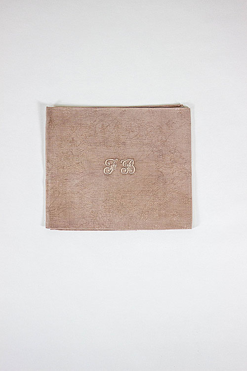Набор столовых салфеток из 6 штук "Тендре", вышивка, Франция, рубеж XIX-XX вв