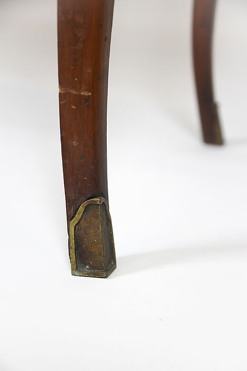 Стол-бюро "Шагрень" , Людовик XV, орех, кожа, Франция, рубеж XIX-XX вв