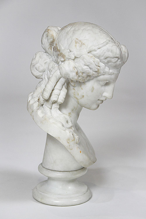 Бюст "Дионис", каррарский мрамор, Франция, конец XIX века