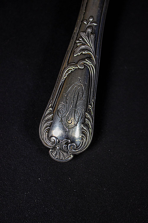 Сервировочная десертная лопатка "Бон-Бон", серебро, Cailar Bayard, Франция, вторая половина XIX века