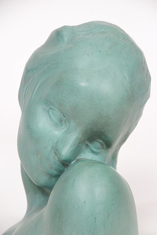 Скульптурная композиция "Обаяние", автор Puck, гипс, Франция, середина XX века