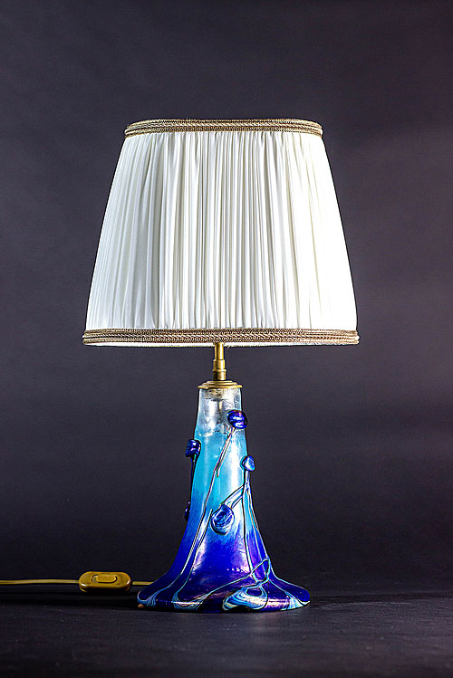 Лампа настольная "Либерти", муранское стекло, Италия, начало XX века
