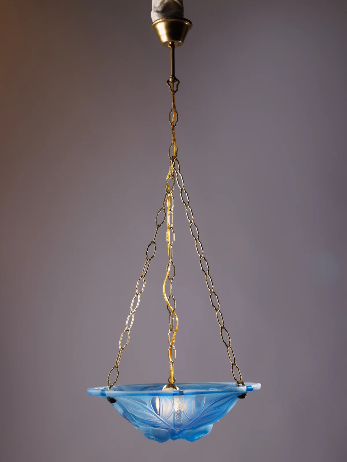 Подвесной светильник “Coupe Bleue”