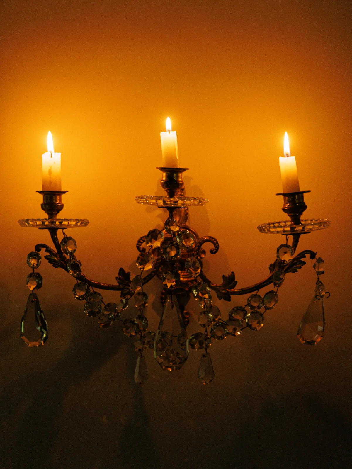 Парные бра-подсвечники «Lumière de Baccarat»