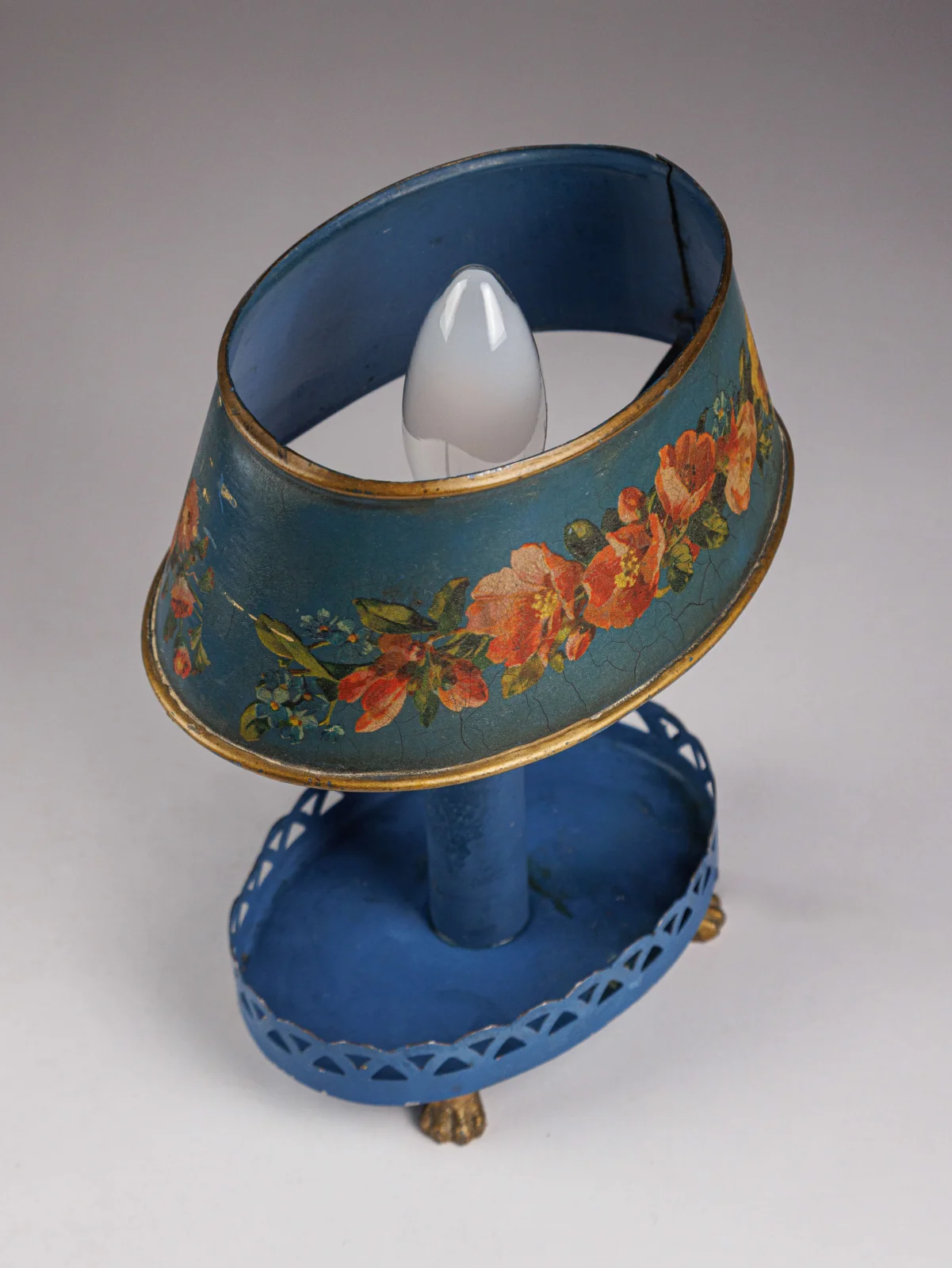 Лампа-бульотка «Bleu Floral»