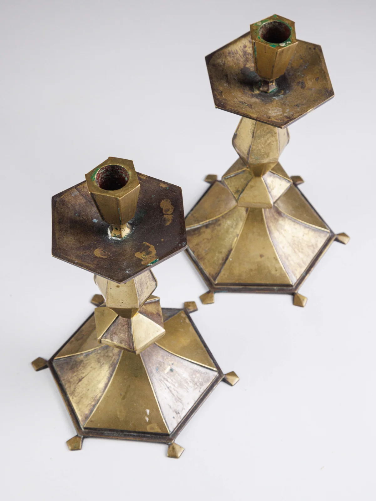 Парные подсвечники «L’Hexagon»