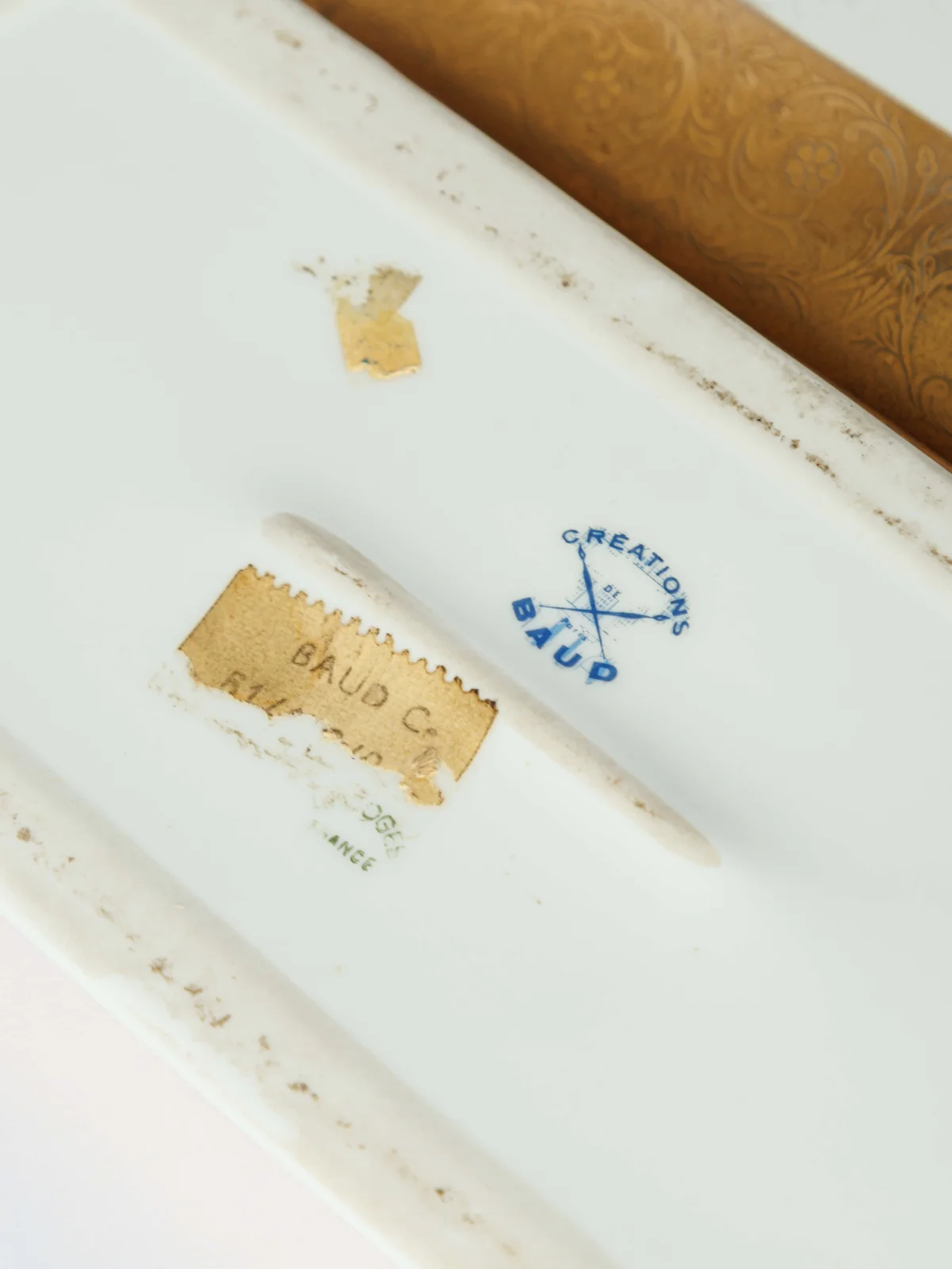 Фарфоровая шкатулка от Créations Baud Paris (Limoges porcelain)