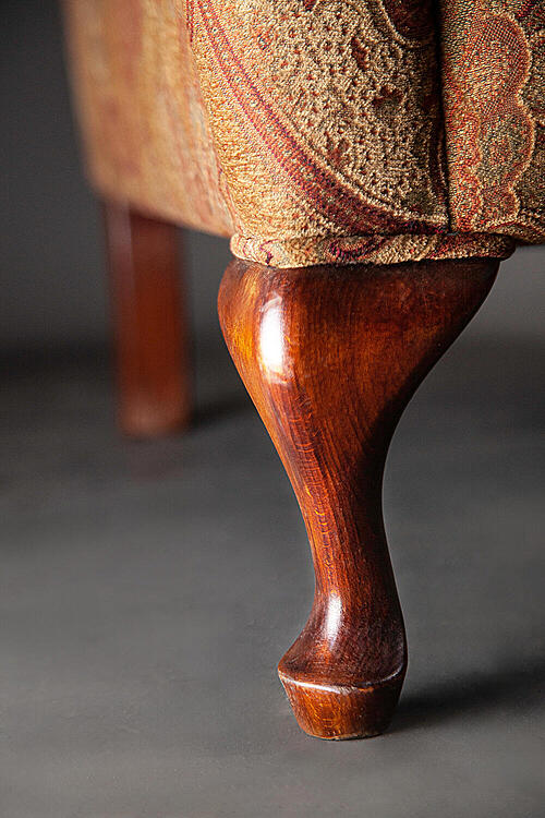 Кресло "Amadeus", дерево, текстиль, Голландия, начало XX века.