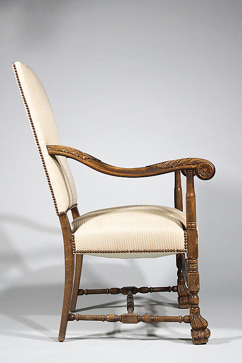 Кресло "Ризо", резьба по дереву, Франция, рубеж XIX-XX вв